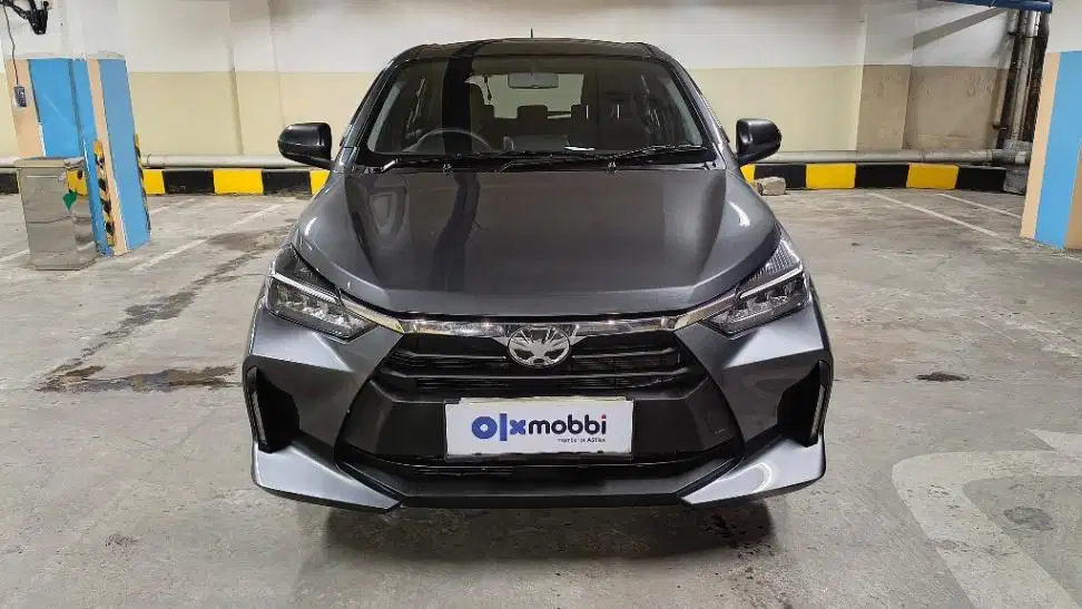 TDP 8,JT, Toyota Agya 1.2 G Bensin-AT Hitam 2023