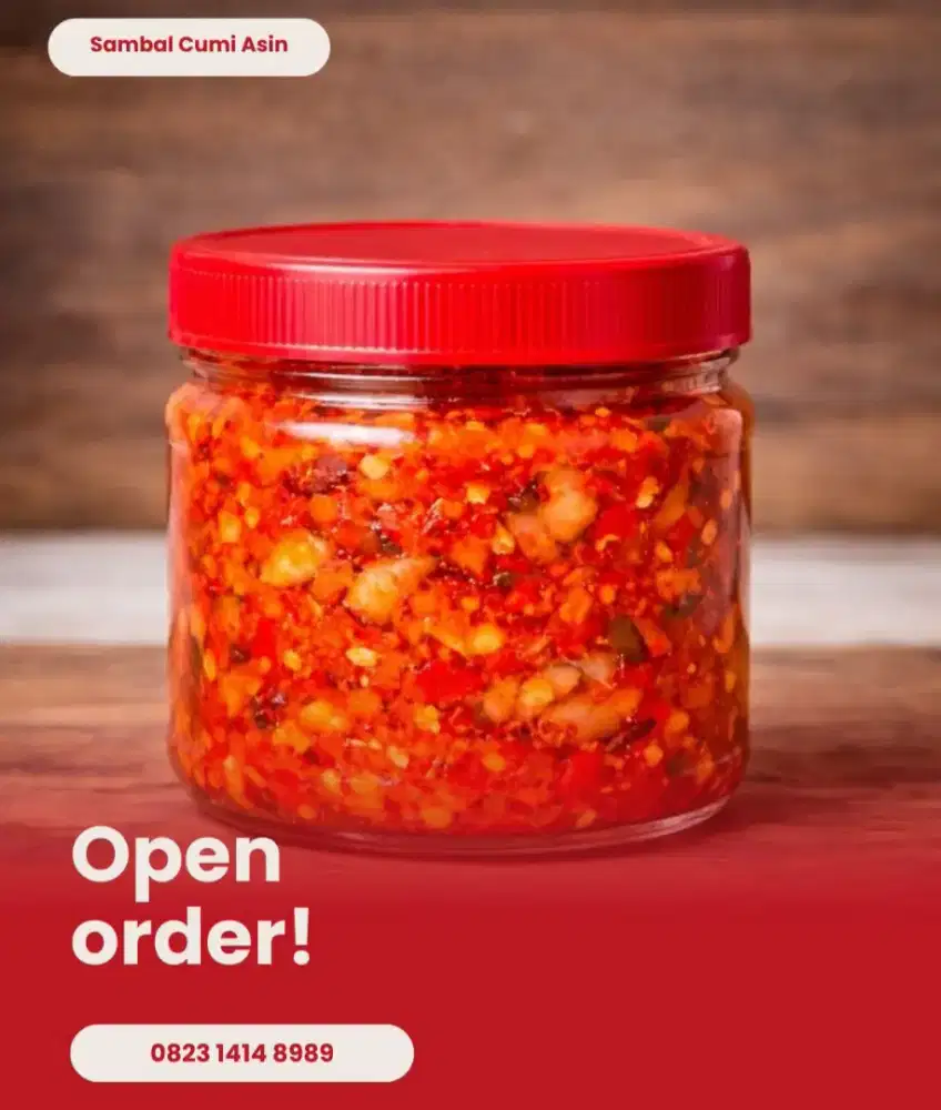 Sambal Cumi Asin Sambal Pedas