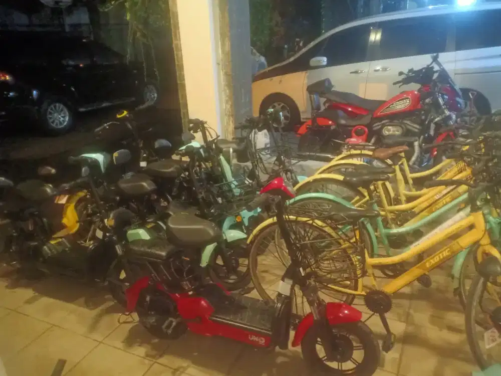 Jual sepeda gunung dan sepeda listrik