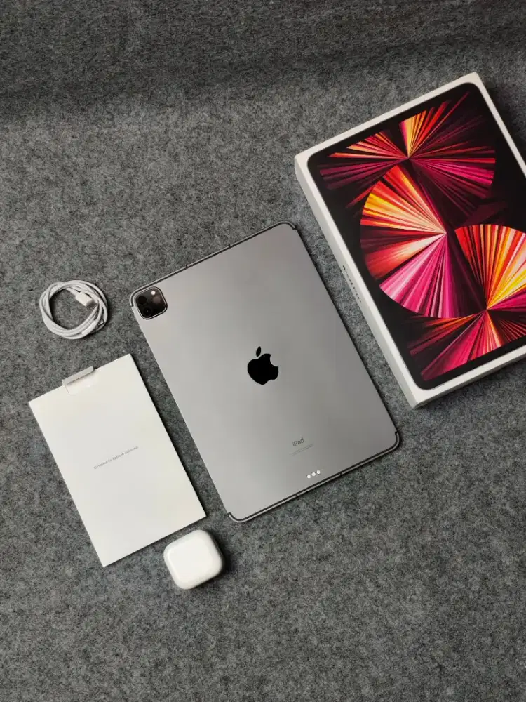 iPad Pro m1 128Gb Cellular dan wifi inter