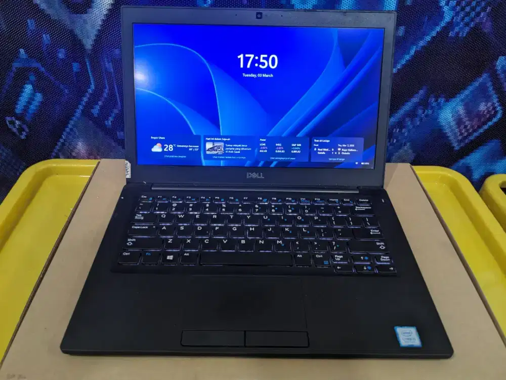 Dell Latitude 7240 i5-8350u Ram 8 GB 12.5 inch Backlit key Mulus