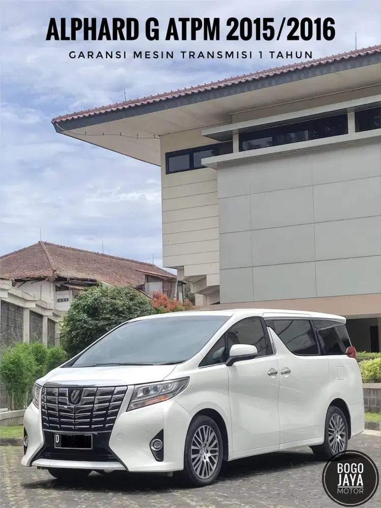 Toyota Alphard 2015 Bensin