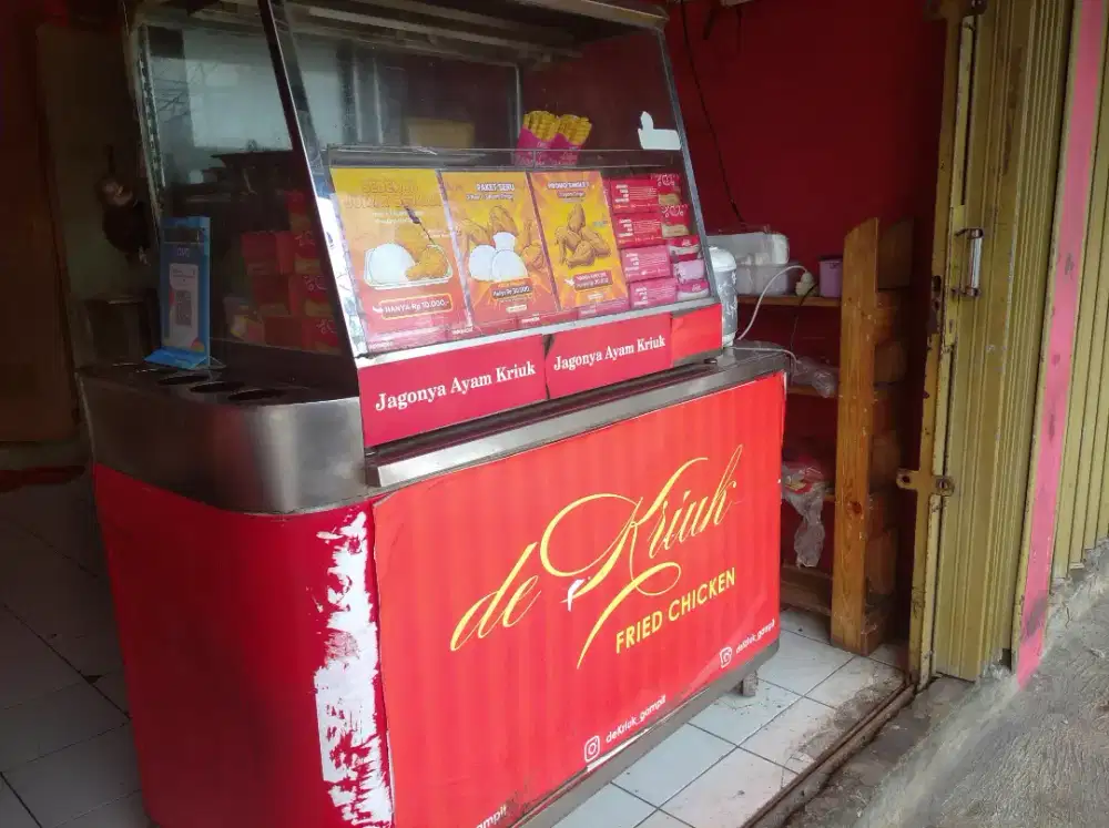 Gerobak ayam fried chicken