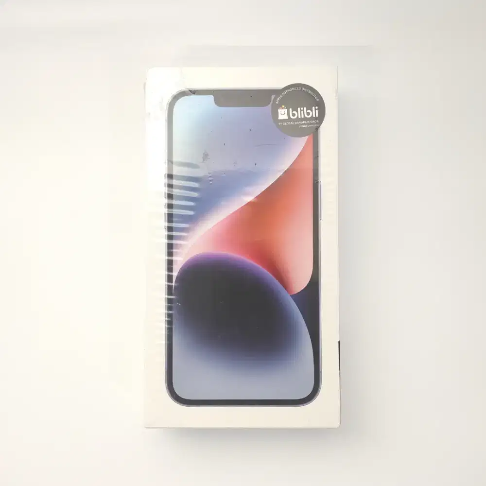 iPhone 14 Blue iBox Blibli New Segel