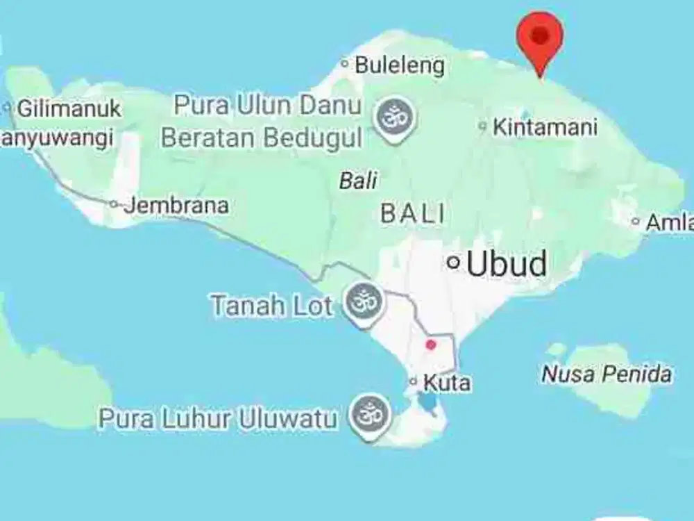 Dijual Tanah Pinggir Pantai Buleleng, Bali.