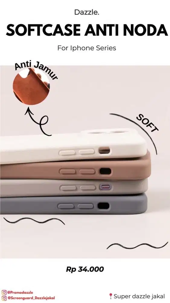 Softcae anti noda for phone