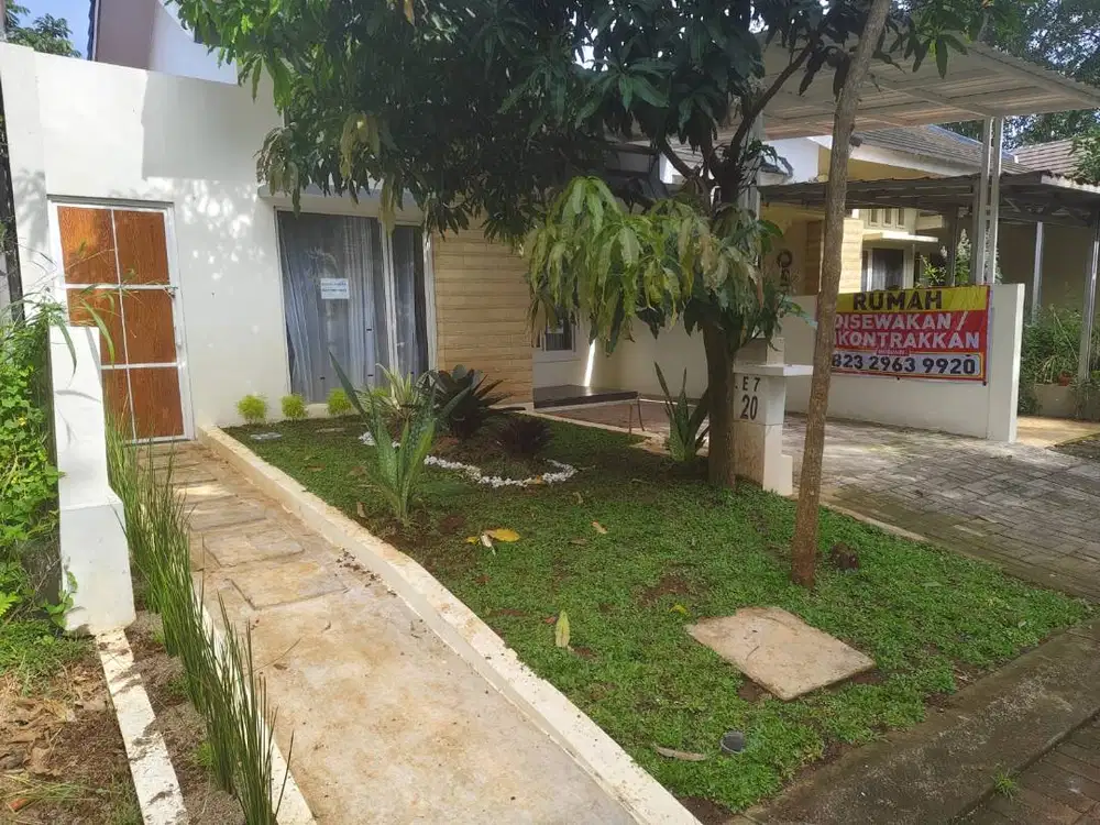 DISEWAKAN RUMAH DI BSB CITY GRAHA TAMAN PELANGI