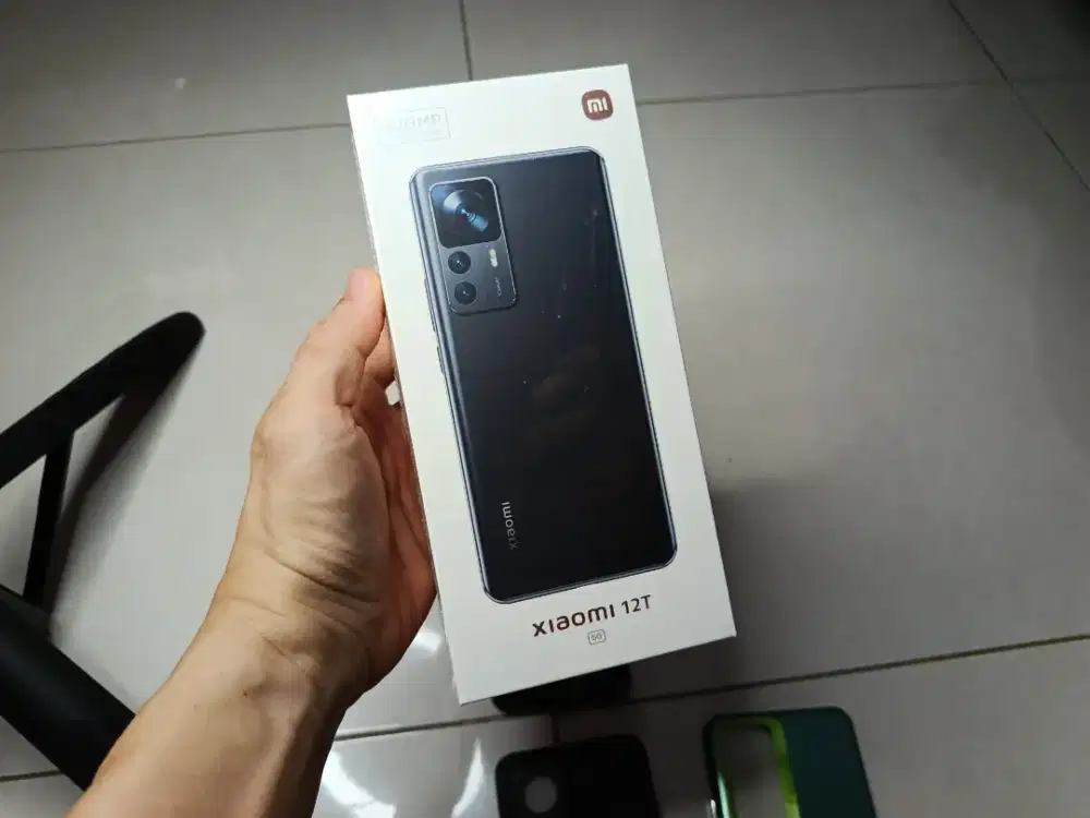 BEKAS PAKAI PRIBADI XIAOMI 12T BLACK 8/256GB
