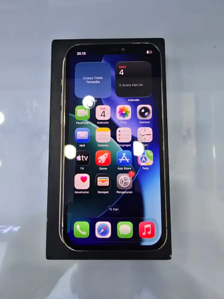 Iphone 12 Pro 256Gb Gold Ex Garansi Inter Bea Cukai -MasterCom