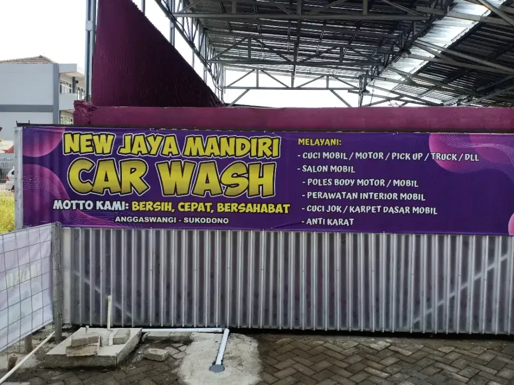 Jasa salon & cuci mobil New Jaya Mandiri