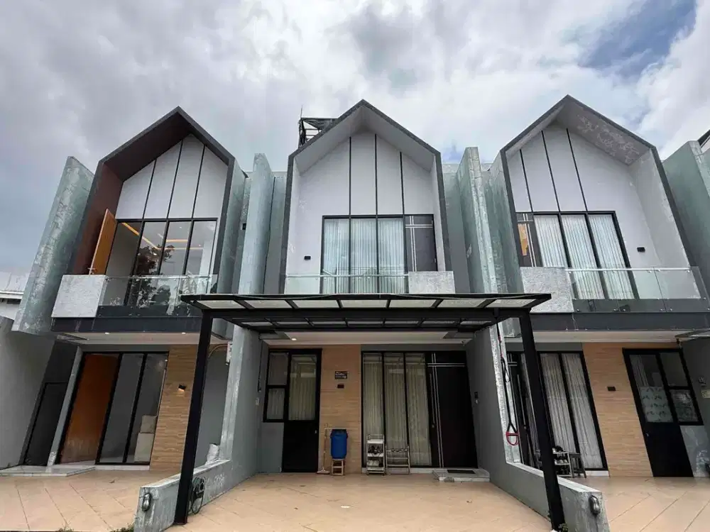 Rumah Siap Huni Scandinavian, di Jagakarsa, Jakarta selatan. Dekat Tol brigif