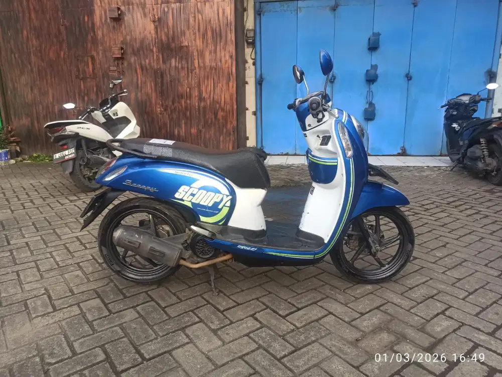 Scoopy fi tahun 2016.Ss lengkap