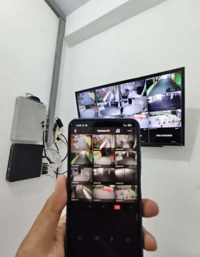 Toko kamera cctv Dahua hikook dan Hikvision plus pasang