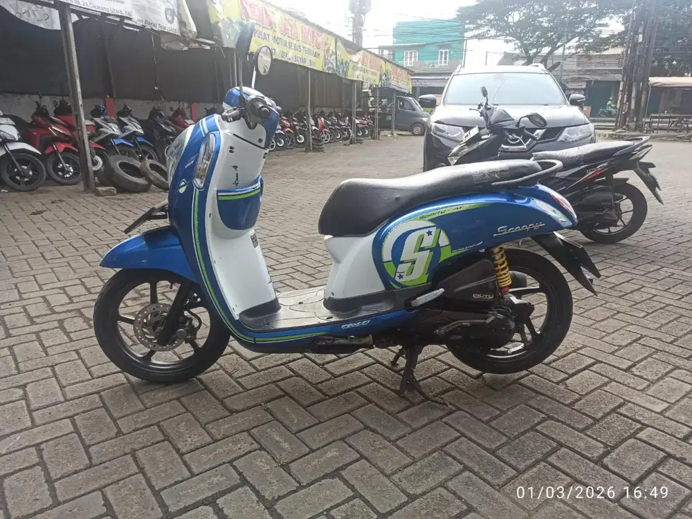 Scoopy fi tahun 2016. Ss lengkap