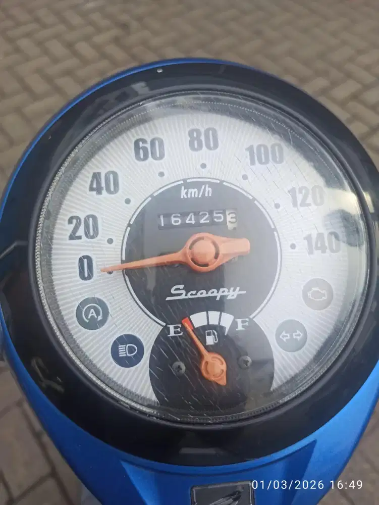 Scoopy fi tahun 2016.Ss lengkap