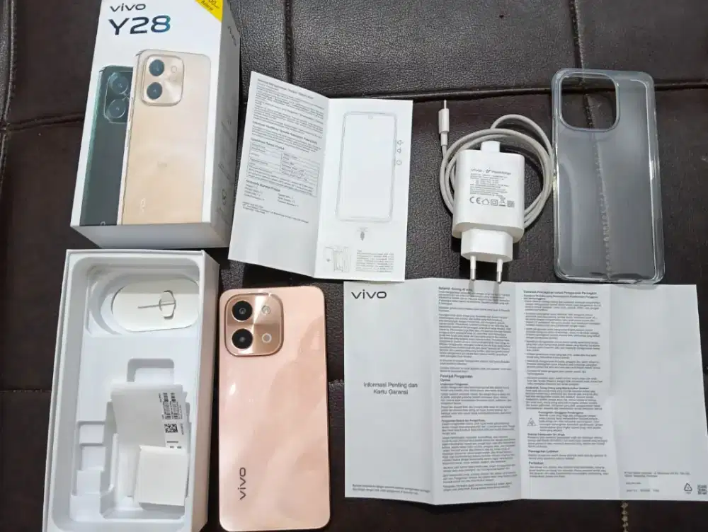 Vivo Y28 8/256 Like New Garansi Resmi Baterai 6000mAh