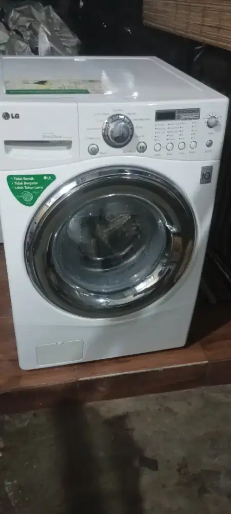 mesin cuci LG 12 kg joss luar dalam