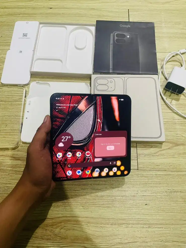Google pixel 9 pro Fold 256 gb Imei beacukai ada minus