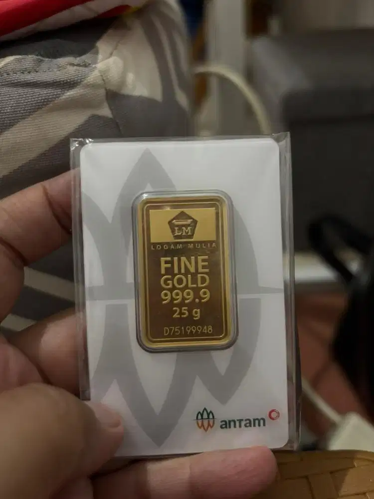 Logam Mulia LM Antam 25gr 2025