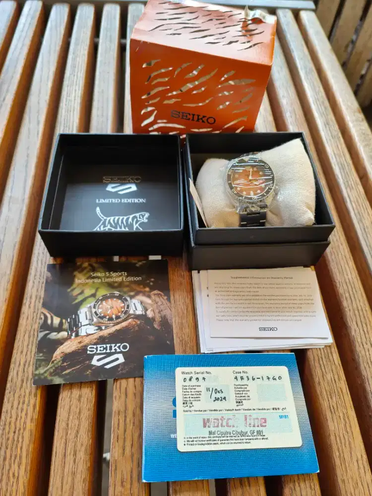 Seiko SRPL45K1 original fullset likenew