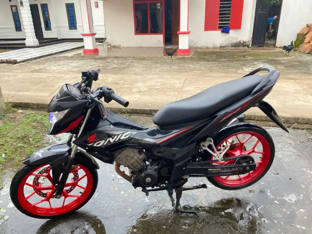 Motor Sonic tahun 2018 surat lengkap motor sehat