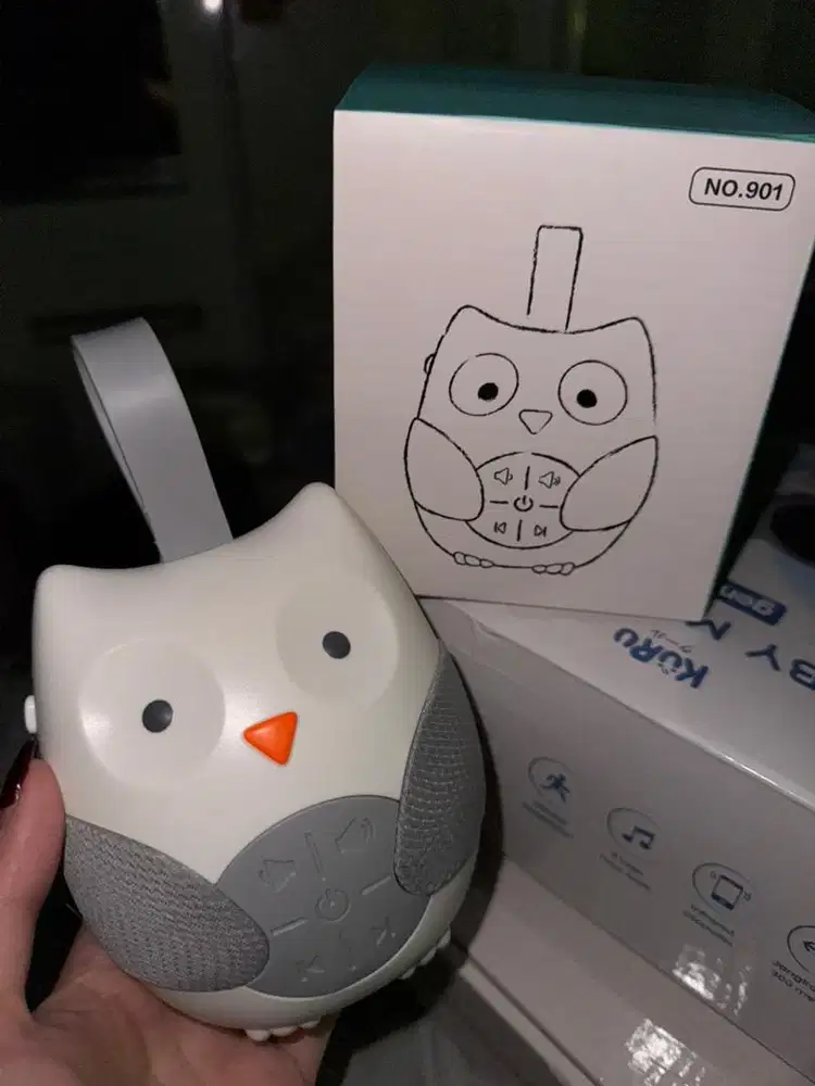 Black owl baby sleep sound for baby / musik melodi untuk anak tidur