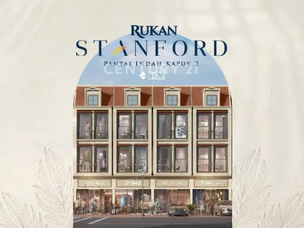 RUKAN STANFORD PIK 2, Edu City, Salembaran, Jakarta Utara