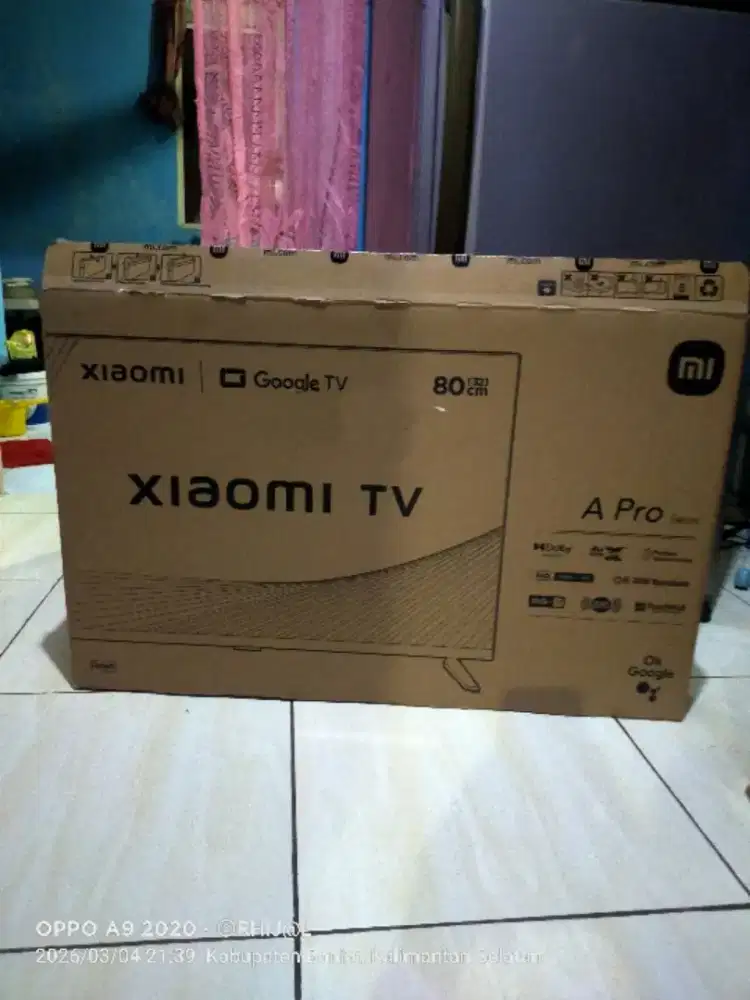 DI JUAL TV ANDROID/GOOGLE TV MERK XIAOMI 32inci.