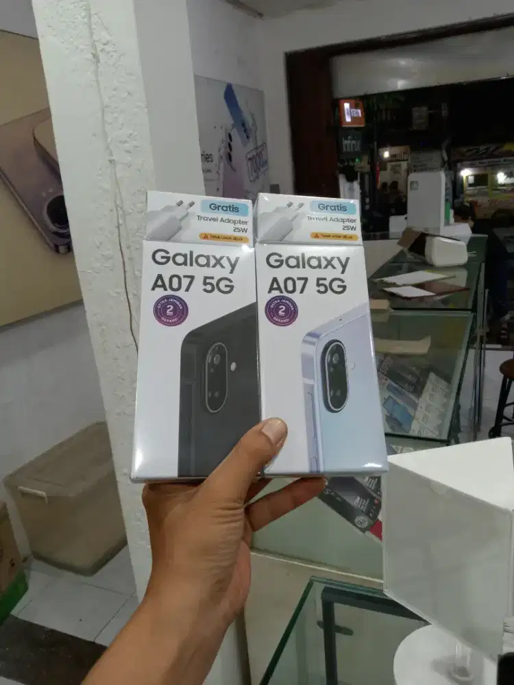 FAST RESPON WA Samsung Galaxy A07 5G 6/128 Garansi resmi 2thn