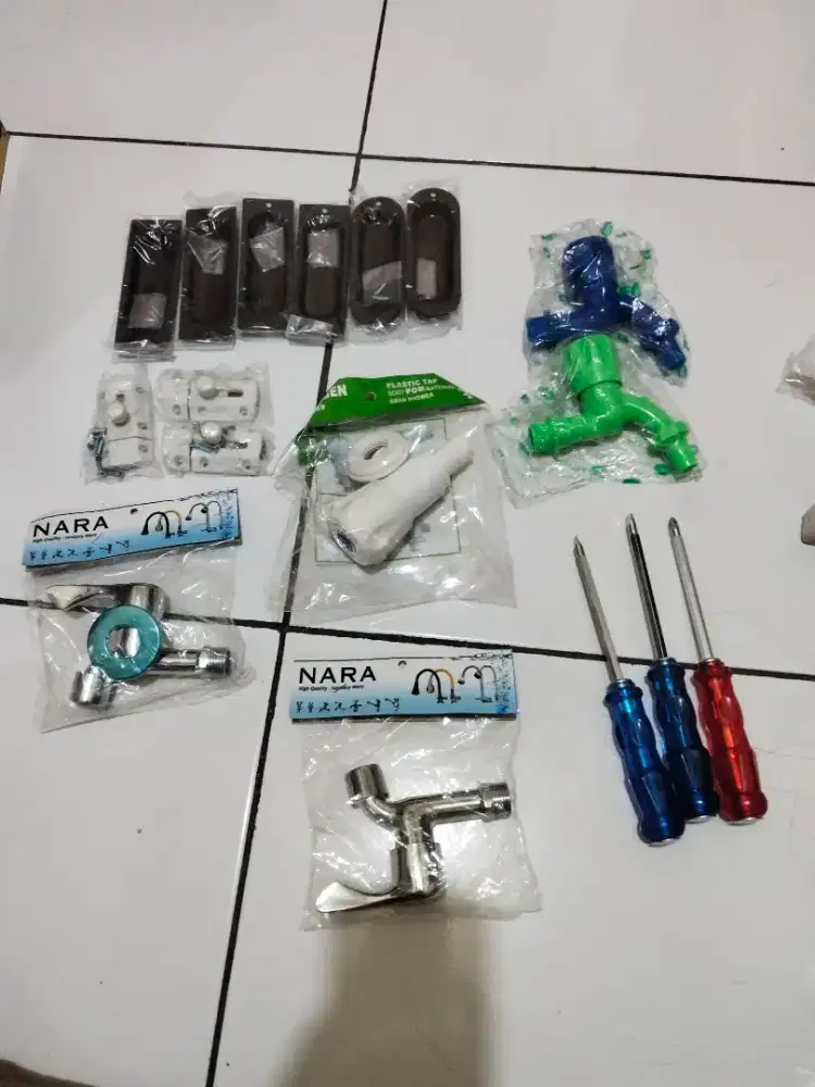 Barang bahan bangunan set lengkap