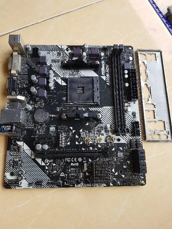 Motherboard AMD AM4 ASRock A320M-HDV R4.0 support ryzen 5000 series