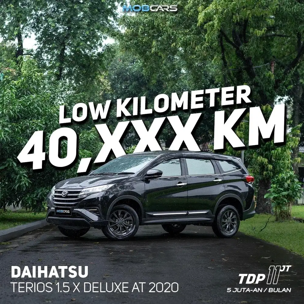 KM LOW TERIOS X DELUXE AT 2020 DAIHATSU SUV AUTOMATIC
