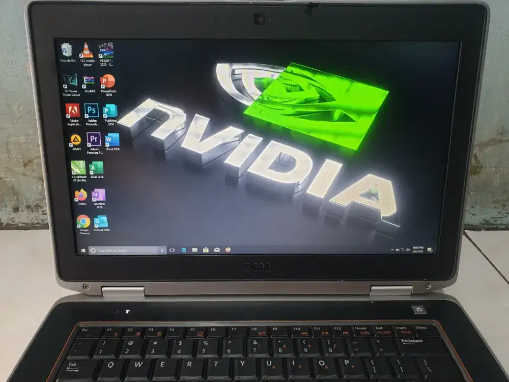 DELL COREI5 DUAL VGA NVIDIA BACKLIT KEYBOARD MULUS NO MINUS