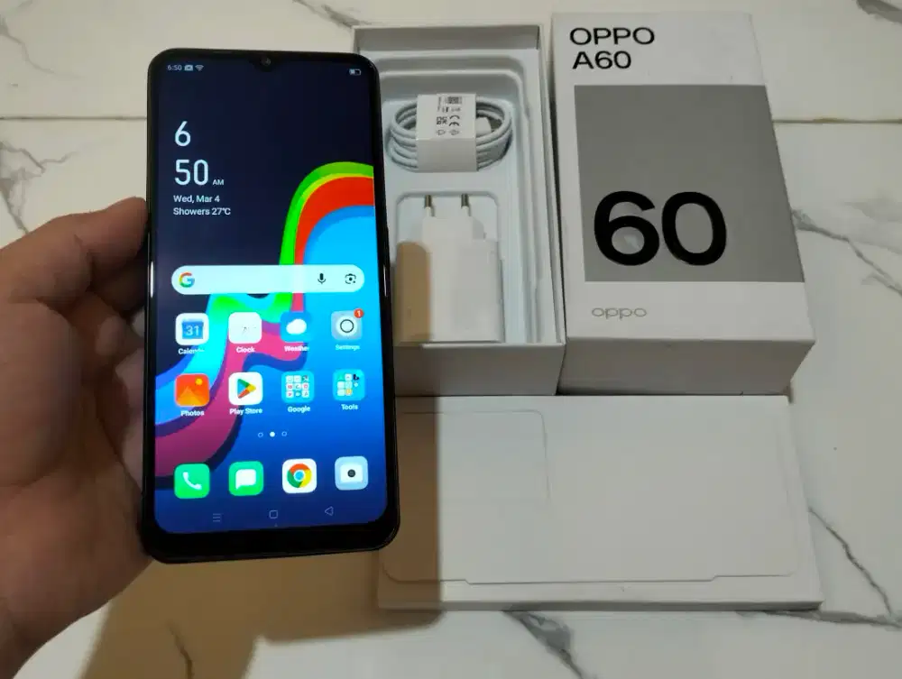 BUTUH UANG OPPO A60 RAM 8GB / 256GB 4G LTE 6.67in Finger 50MP 5000Mah
