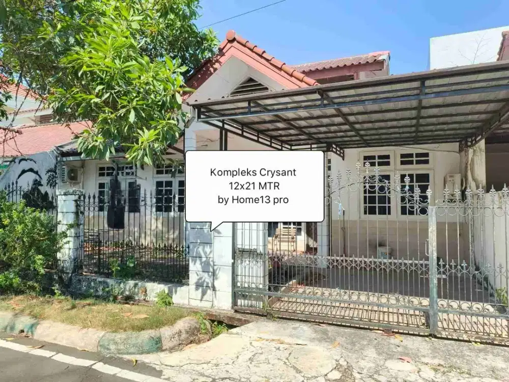 Rumah Kompleks Crysant Panakukang