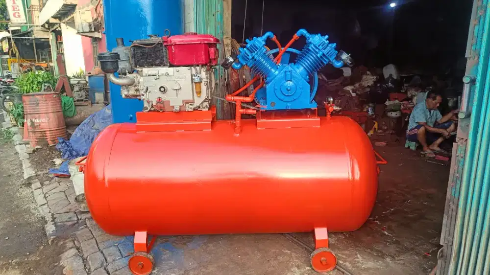 kompresor tambal ban truk tronton kompressor udara siap impact impek