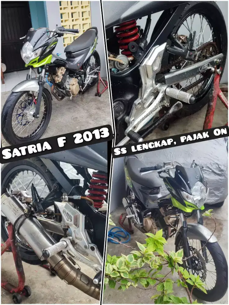 Satria Fu 2013 siap mudik
