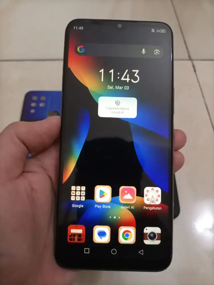 Infinix Hot 10S, 6GB/128GB, second normal