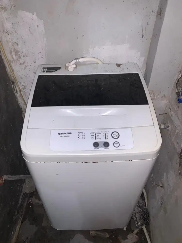 Mesin cuci sharp 1 tabung