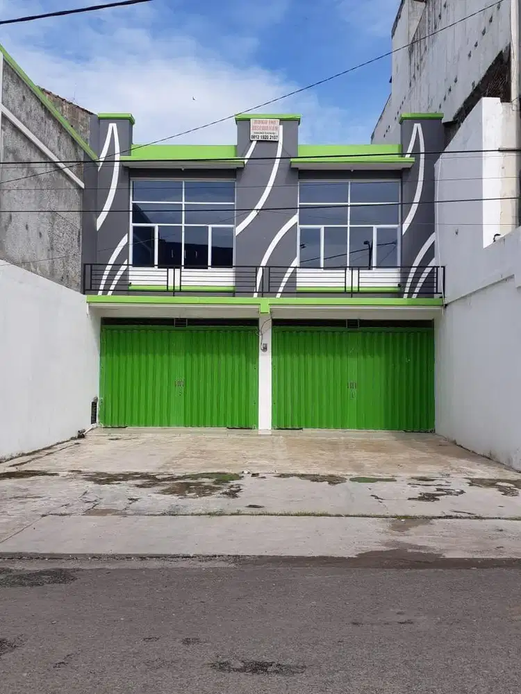 Dijual Ruko Gandeng 2 Pintu Lokasi Strategis Akses Jalan Utama