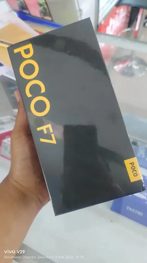 POCO F7 5G 12/512gb baru segel box pabrik