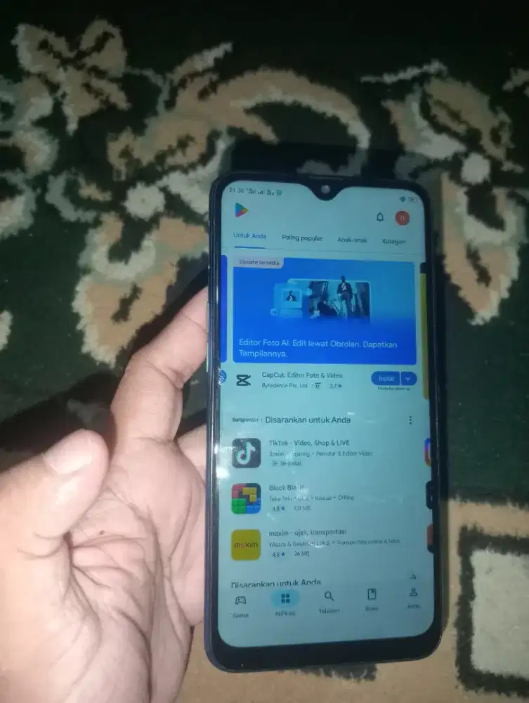 Oppo a12 batangan ram 3/32