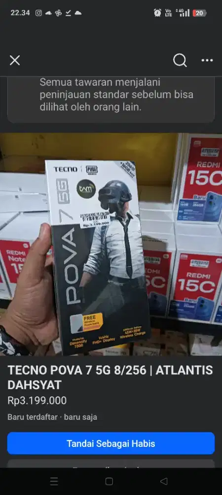 TECNO POVA 7 5G 8/256 | ATLANTIS DAHSYAT