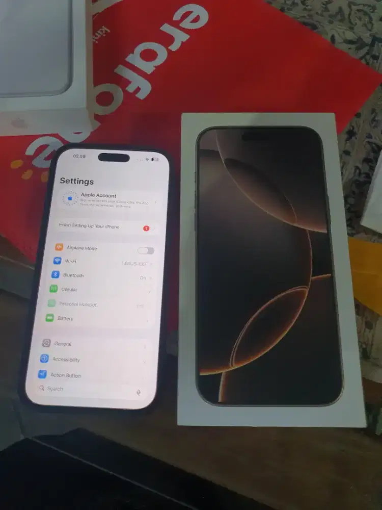 Iphone 16 promax 256gb dessert garansi ibox 15/04/2026 bh 100% mulus