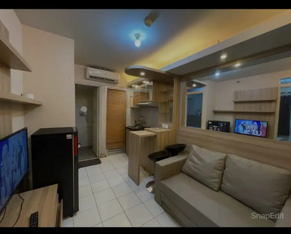 Disewakan bulanan apartemen kalibata city 2BR full furnish di hook
