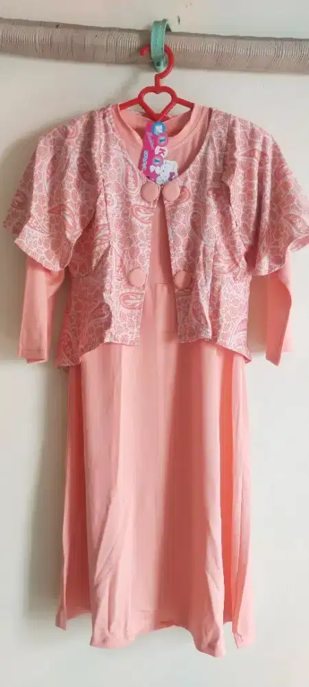 Gamis Anak Perempuan Free Hijab Syar'i Alifa