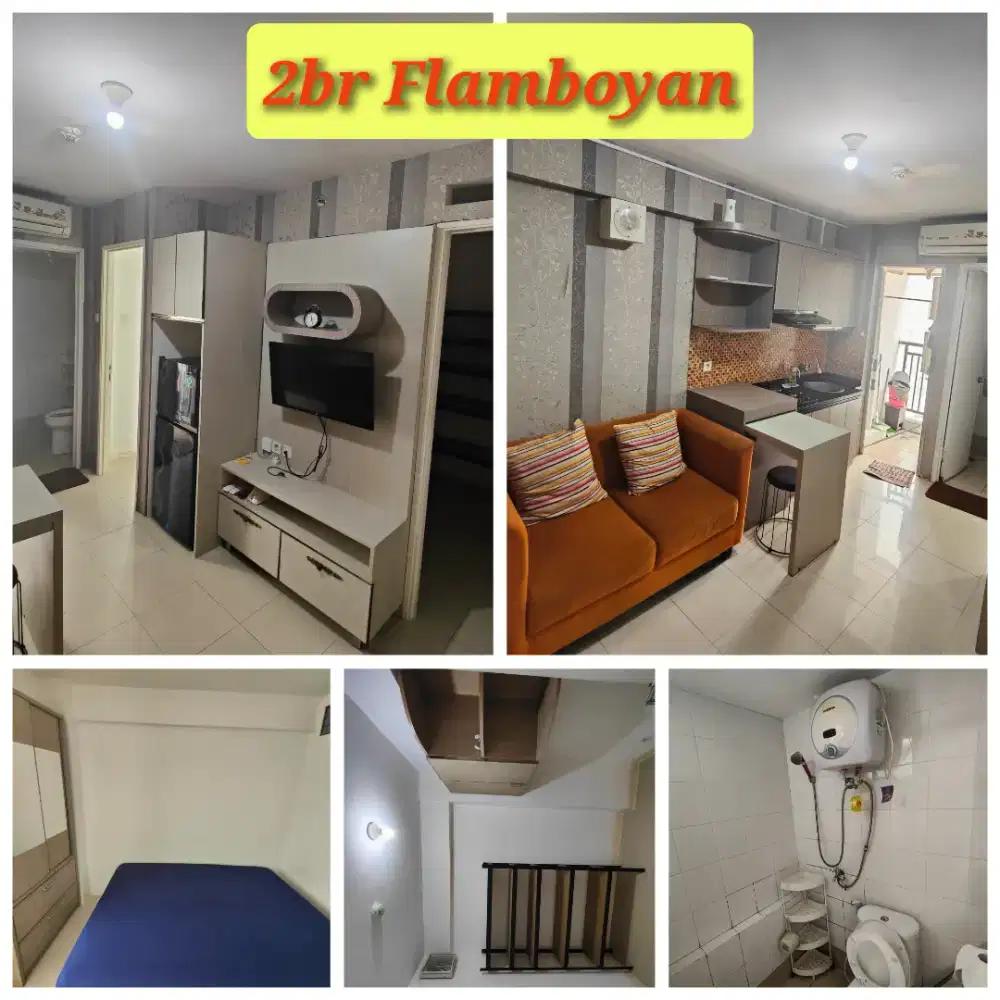 Promo lebaran Sewa tahunan 2br ff bassura city