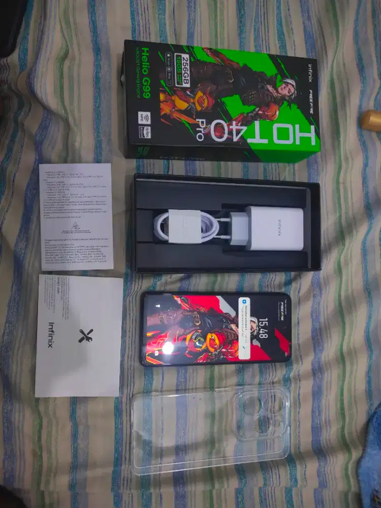 Infinix Hot 40 Pro 8/256 baru buka segel