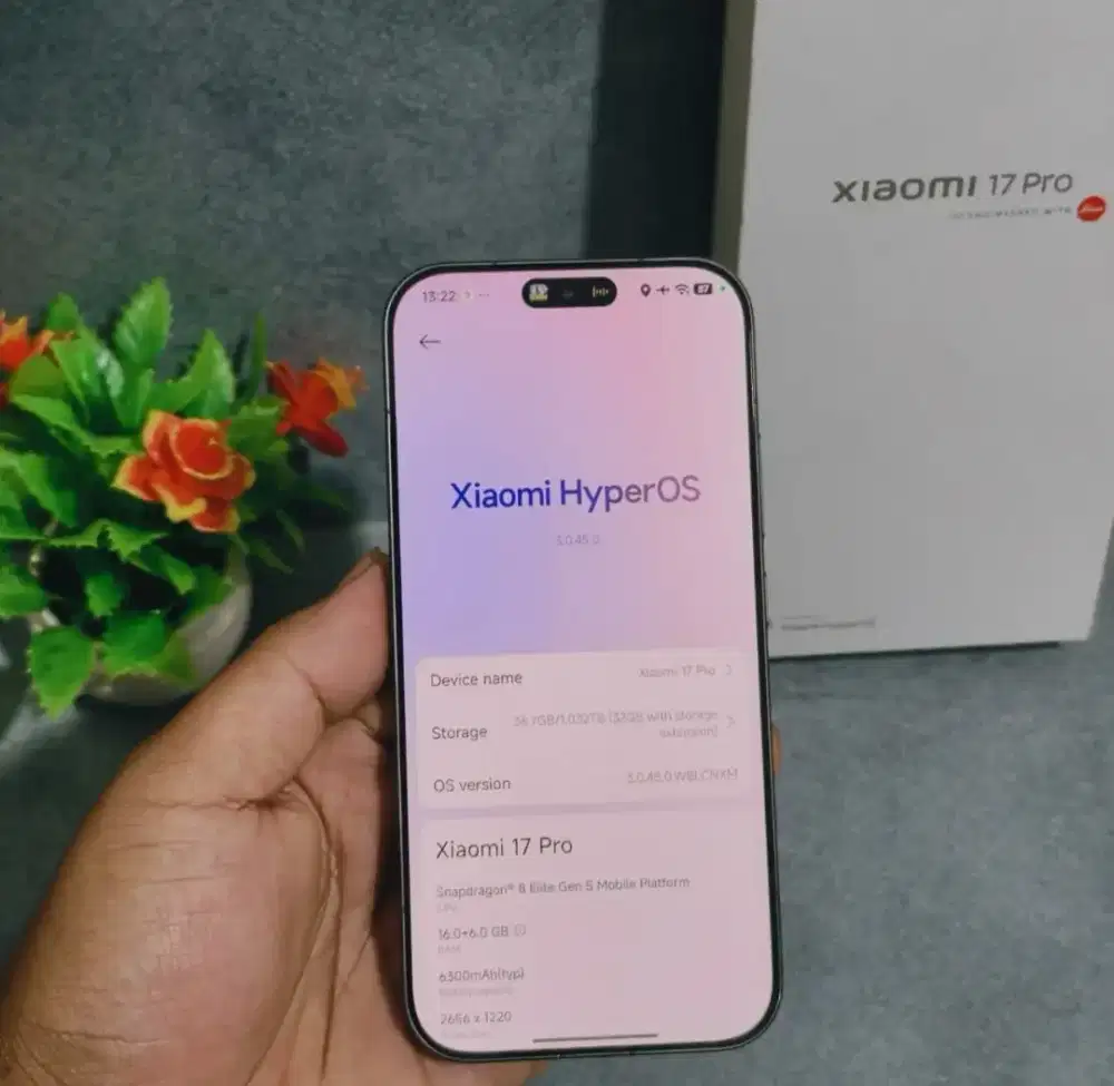 Xiaomi 17pro 16+6gb 1tb
