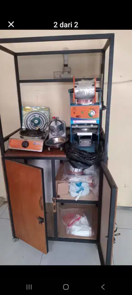 Jual rombong  dan perlengkapannya